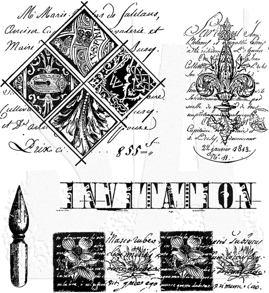 Tim Holtz - Stampers Anonymous - CLASSICS 19 - STAMP SET
