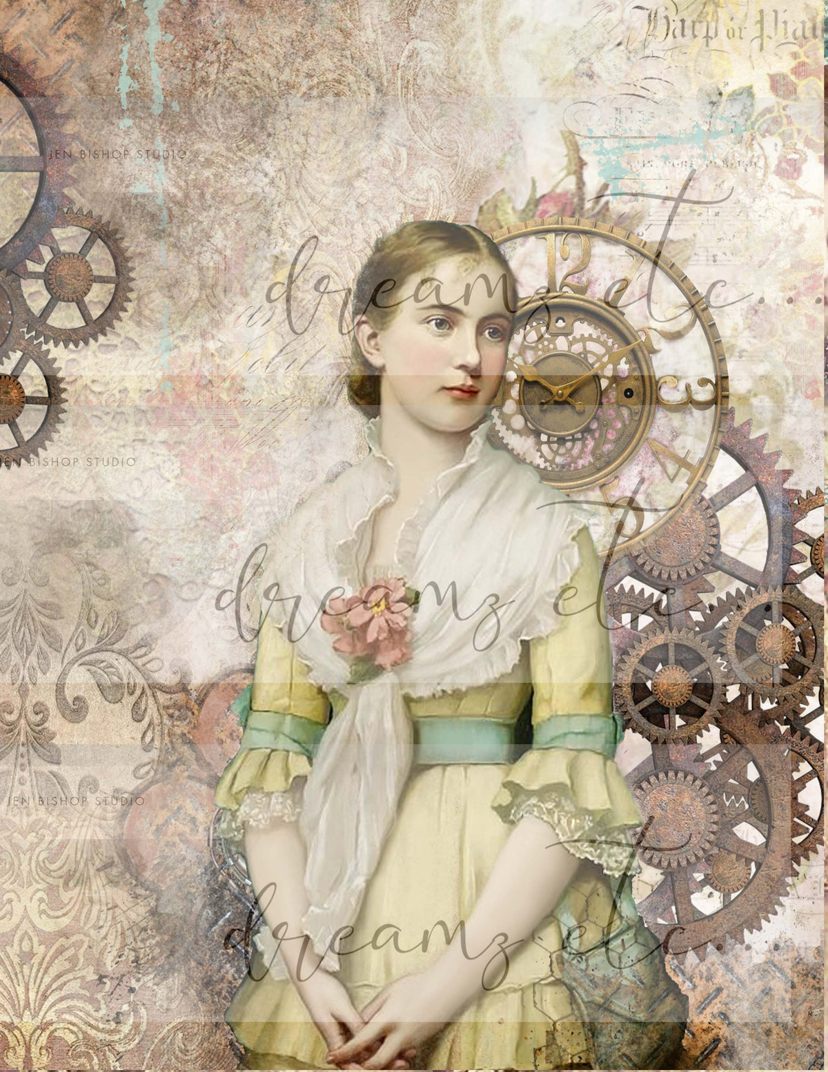 Steampunk Glamour Journal Kit (Bundle) - Digital