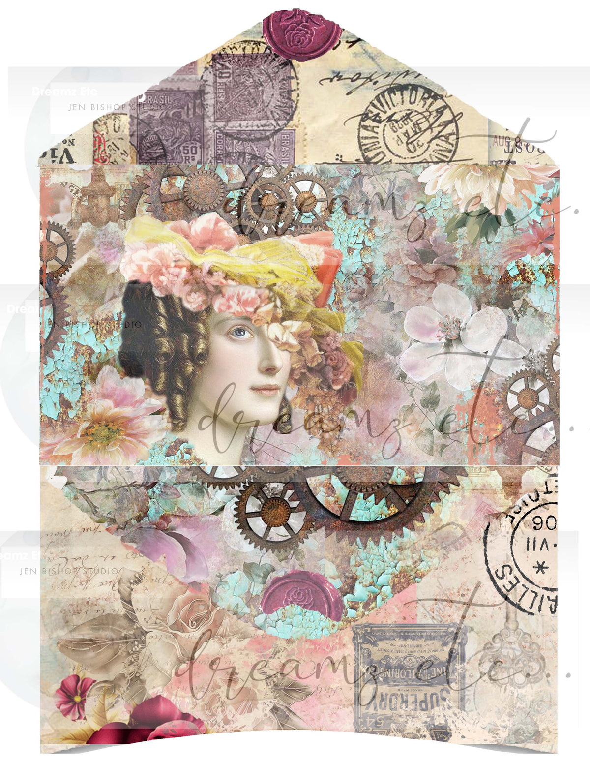 Steampunk Glamour Journal Kit (Bundle) - Digital