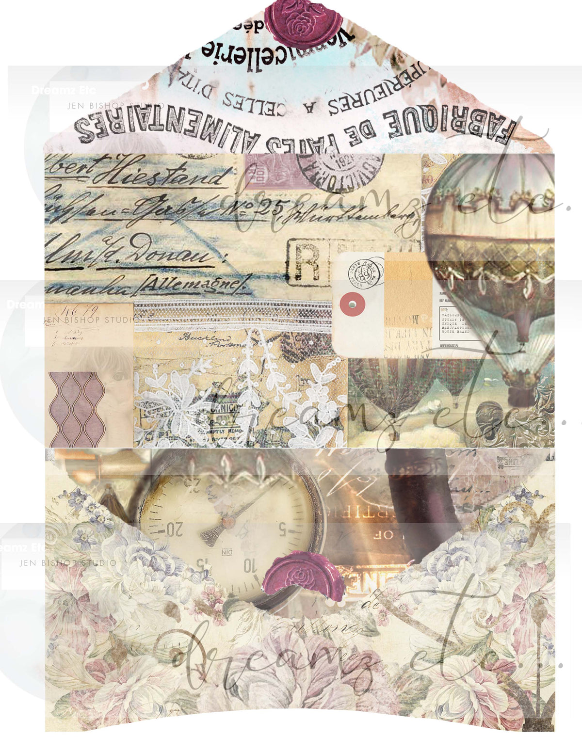 Steampunk Glamour Journal Kit (Bundle) - PHYSICAL KIT