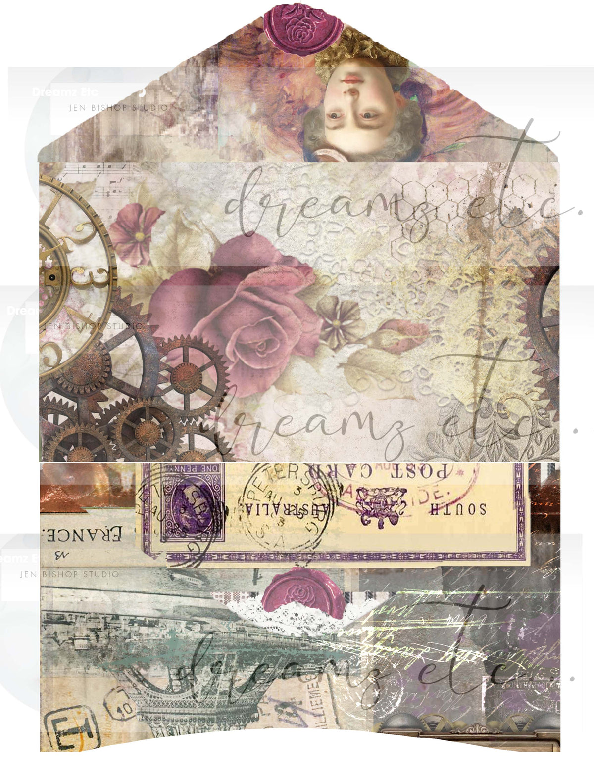 Steampunk Glamour Journal Kit (Bundle) - PHYSICAL KIT