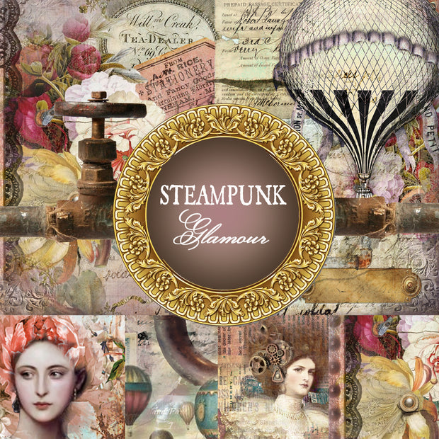 Steampunk Glamour Journal Kit (Bundle) - Digital