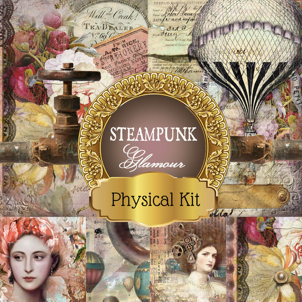 Steampunk Glamour Journal Kit (Bundle) - PHYSICAL KIT