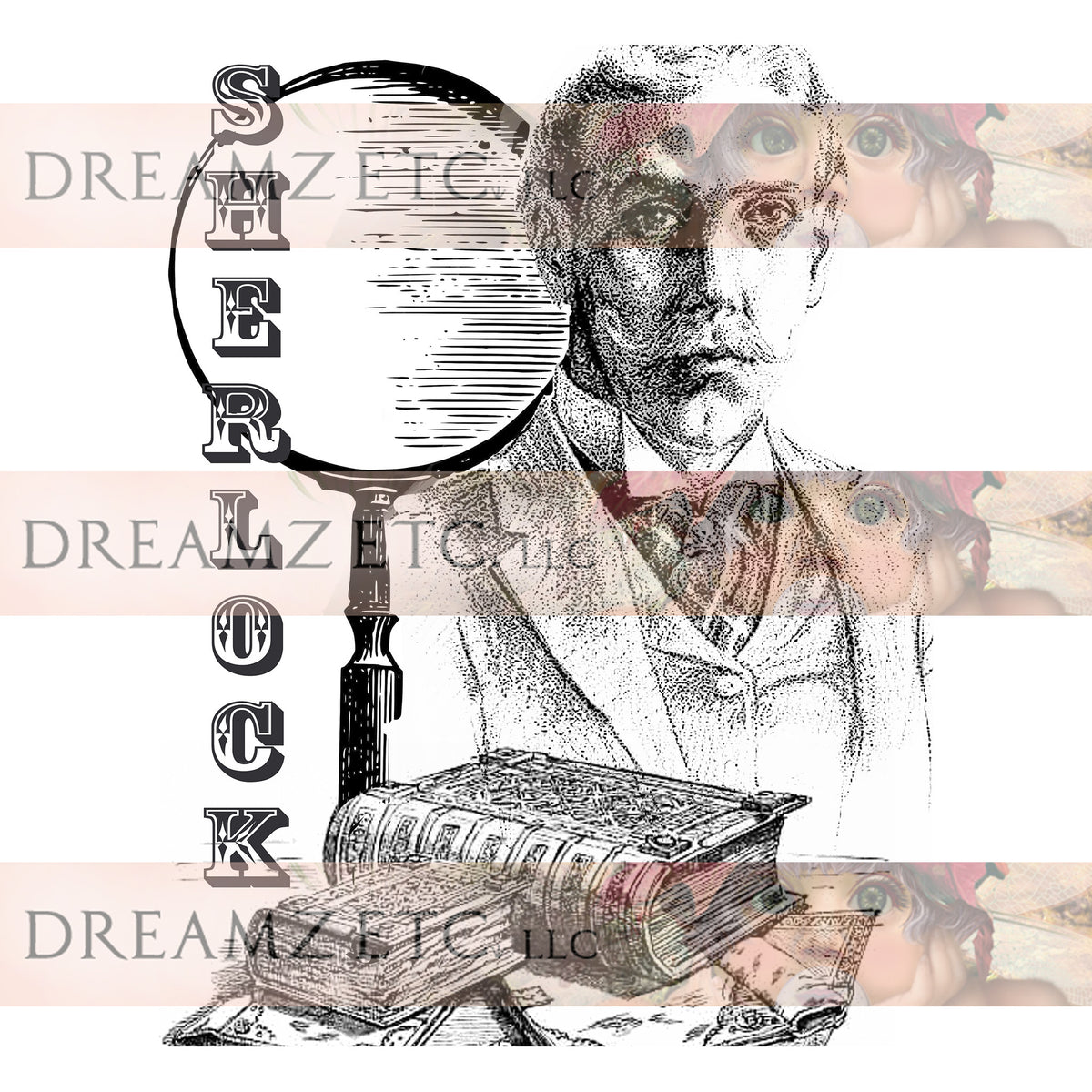 Steampunk Sherlock Digital Pack #3