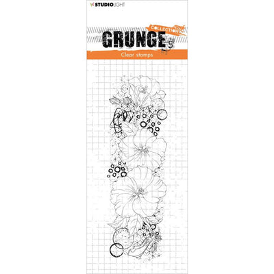 Studio Light Grunge 5.0 Collection Clear Stamp - Hibiscus