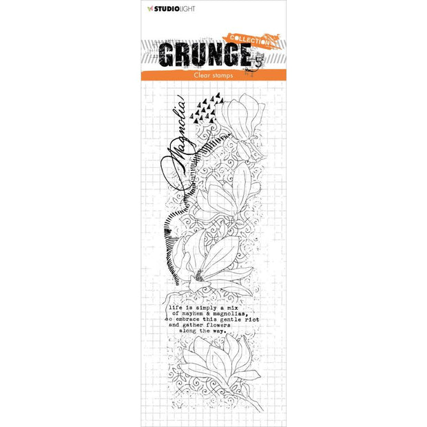 Studio Light Grunge 5.0 Collection Clear Stamp - Magnolia