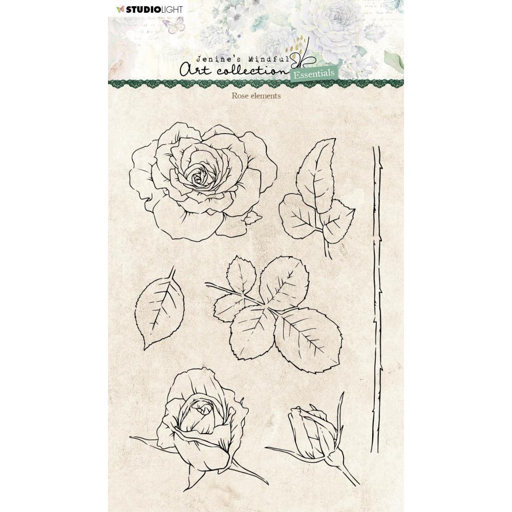 Studio Light Essentials Clear Stamps - Rose Elements