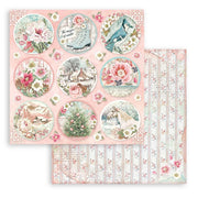 Stamperia Double-Sided Paper Pad 6"X6" 10/Pkg Sweet Winter