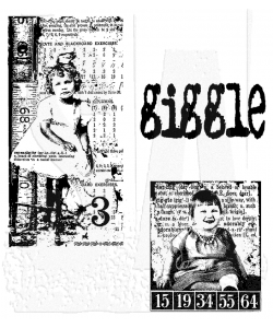 STAMPERS ANONYMOUS - Tim Holtz - THE GIRLS STAMP SET