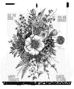 Tim Holtz - Stampers Anonymous - GLORIOUS GARDEN STAMP SET - PRE-ORDER