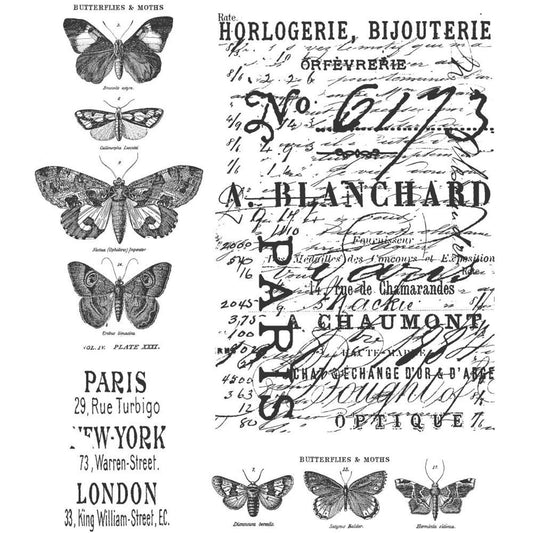 STAMPERS ANONYMOUS - TIM HOLTZ - PAPILLON - STAMP SET *