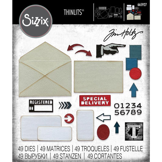 Tim Holtz Sizzix Thinlit Dies - Postale