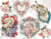 Victorian Splendor Paper Dolls, Cards & Valentines - Digital Kit