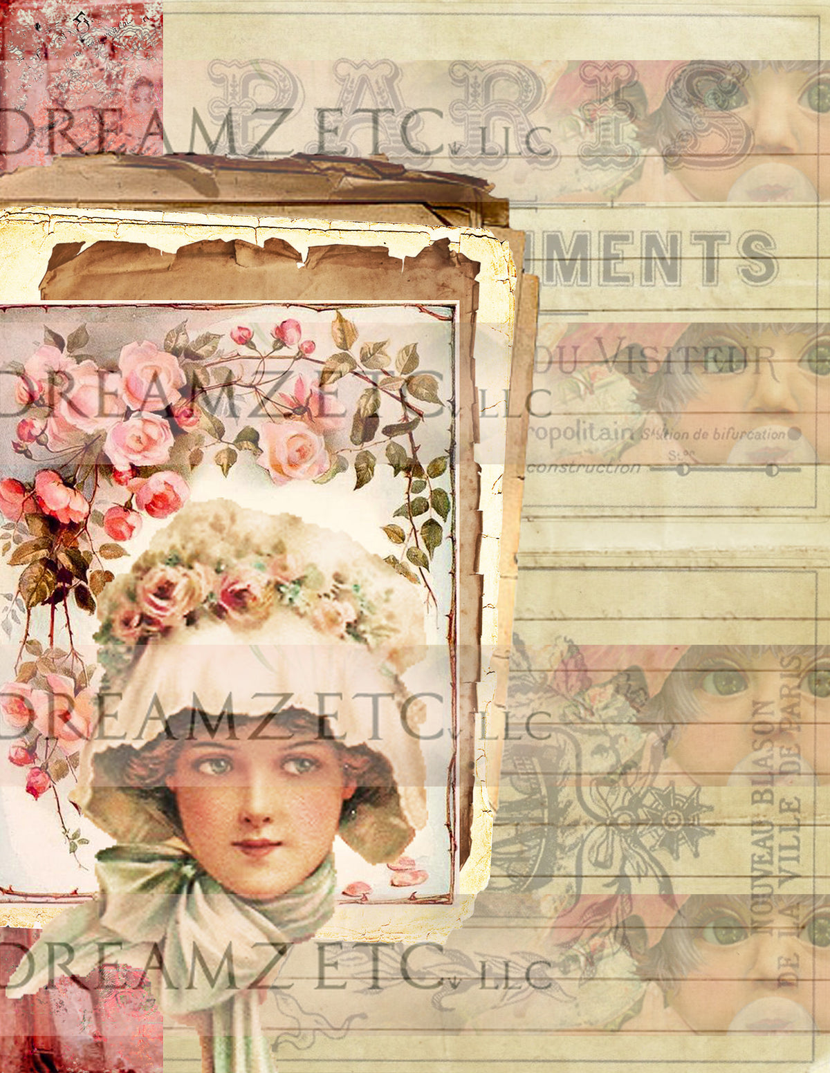 Victoria Anne Digital Collection - Paper Pack 3