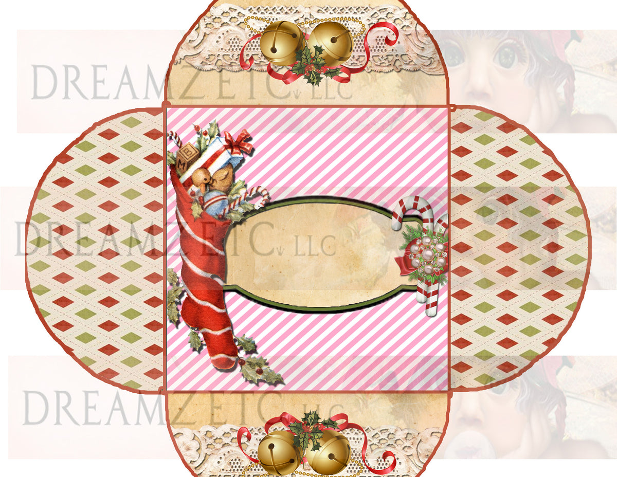 Vintage Christmas Charm - Digital Bundle Pack - Digital Journal Kit