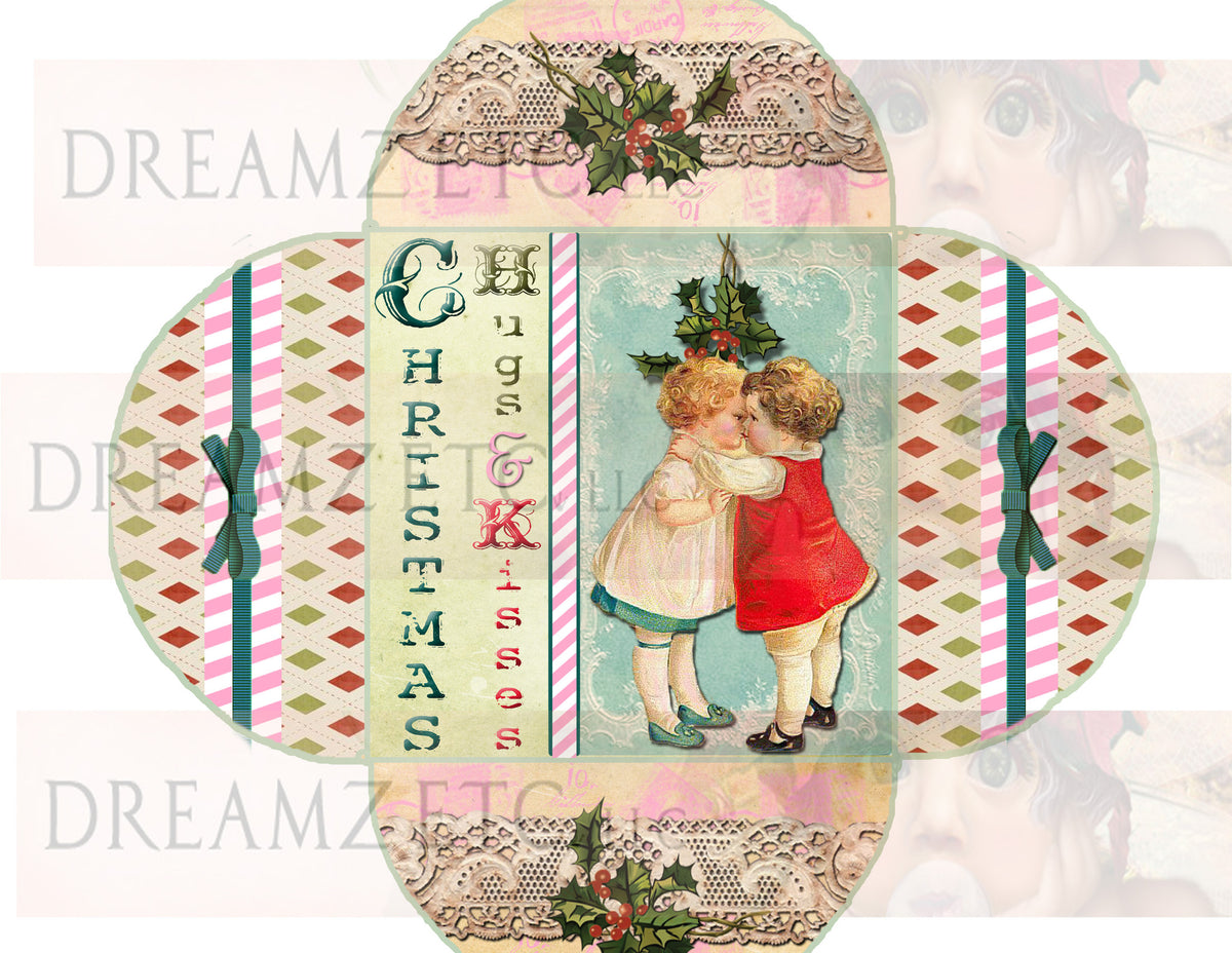 Vintage Christmas Charm - Digital Bundle Pack - Digital Journal Kit