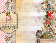 Vintage Christmas Charm - Digital Bundle Pack - Digital Journal Kit