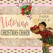 Vintage Christmas Charm - Digital Bundle Pack - Digital Journal Kit