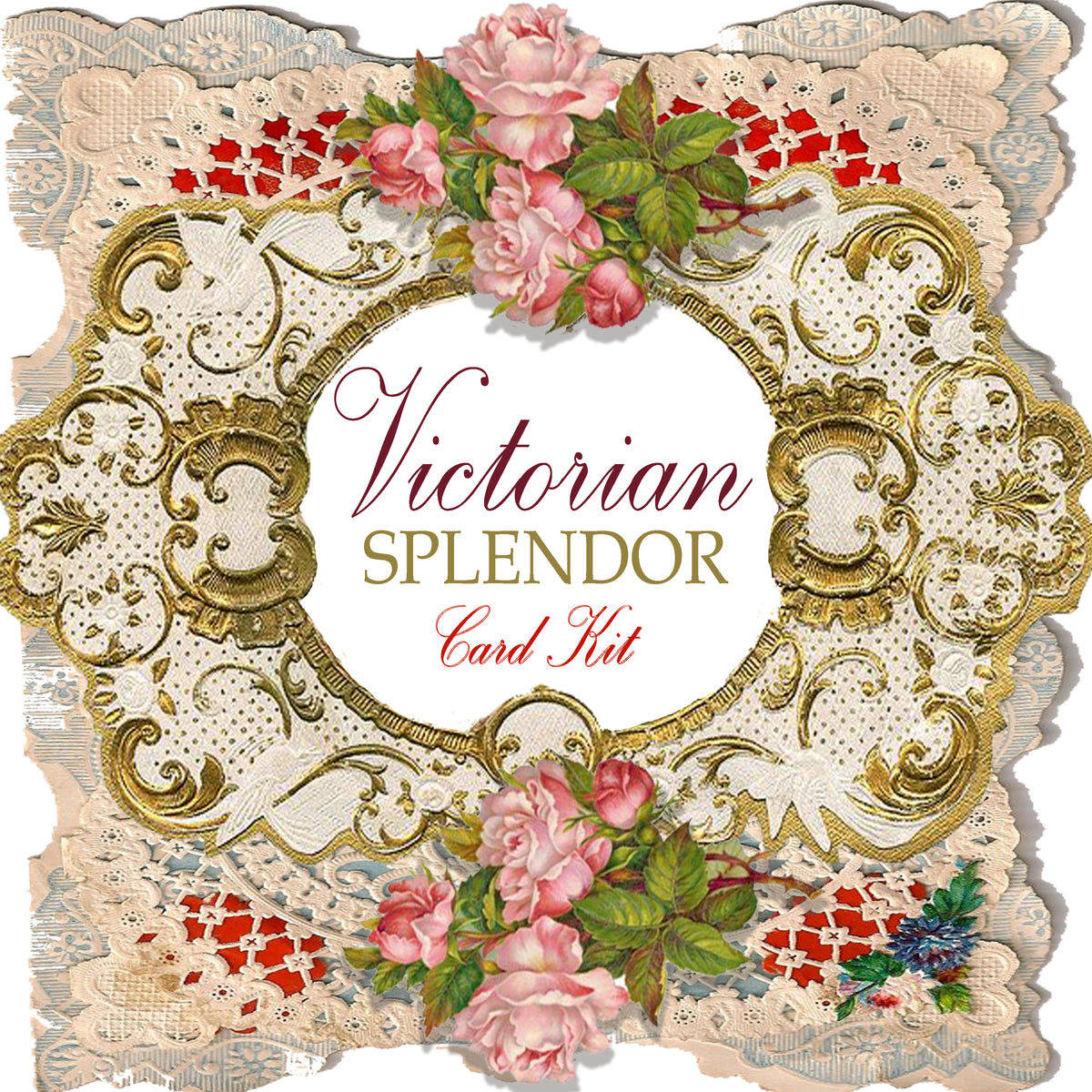 Victorian Splendor Card Kit - Digital Kit