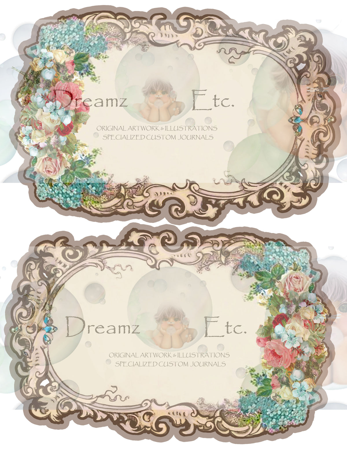Victorian Splendor Card Kit - Digital Kit