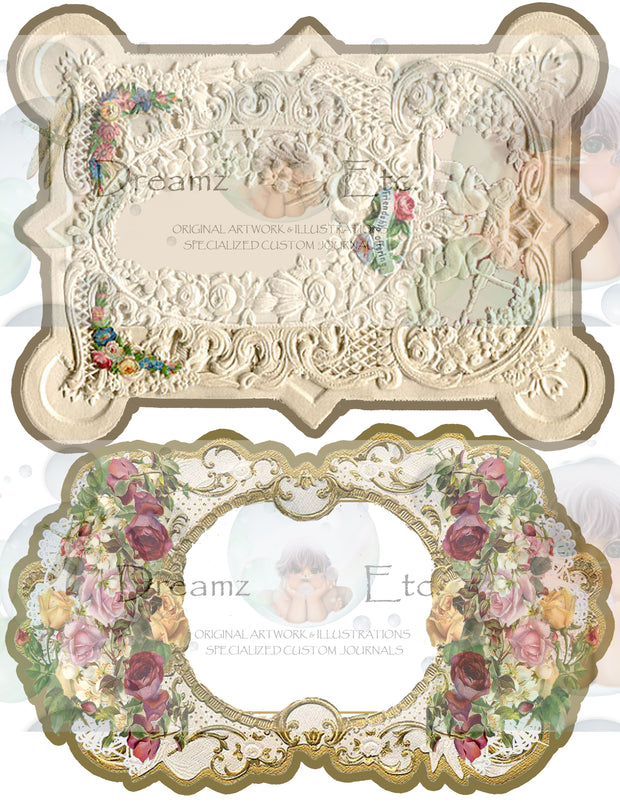 Victorian Splendor Card Kit - Digital Kit