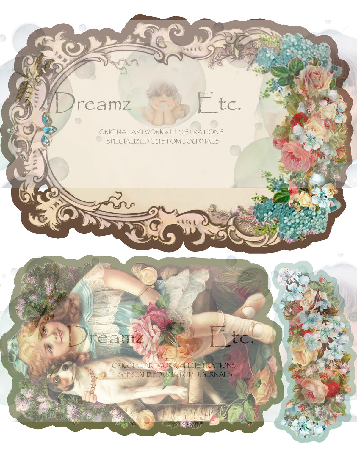 Victorian Splendor Card Kit - Digital Kit