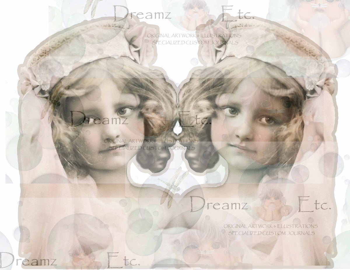 Victorian Splendor Paper Dolls, Cards & Valentines - Digital Kit