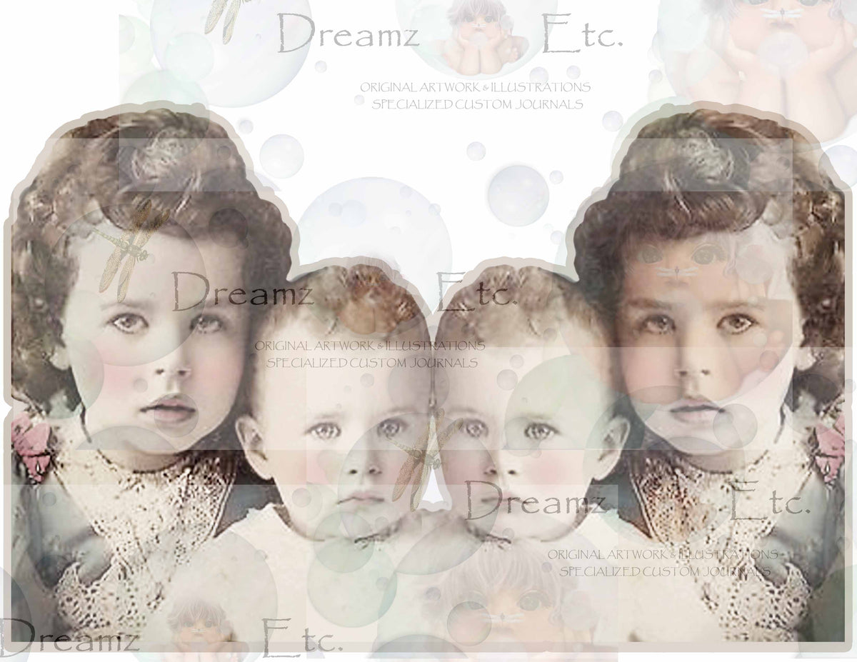 Victorian Splendor Paper Dolls, Cards & Valentines - Digital Kit