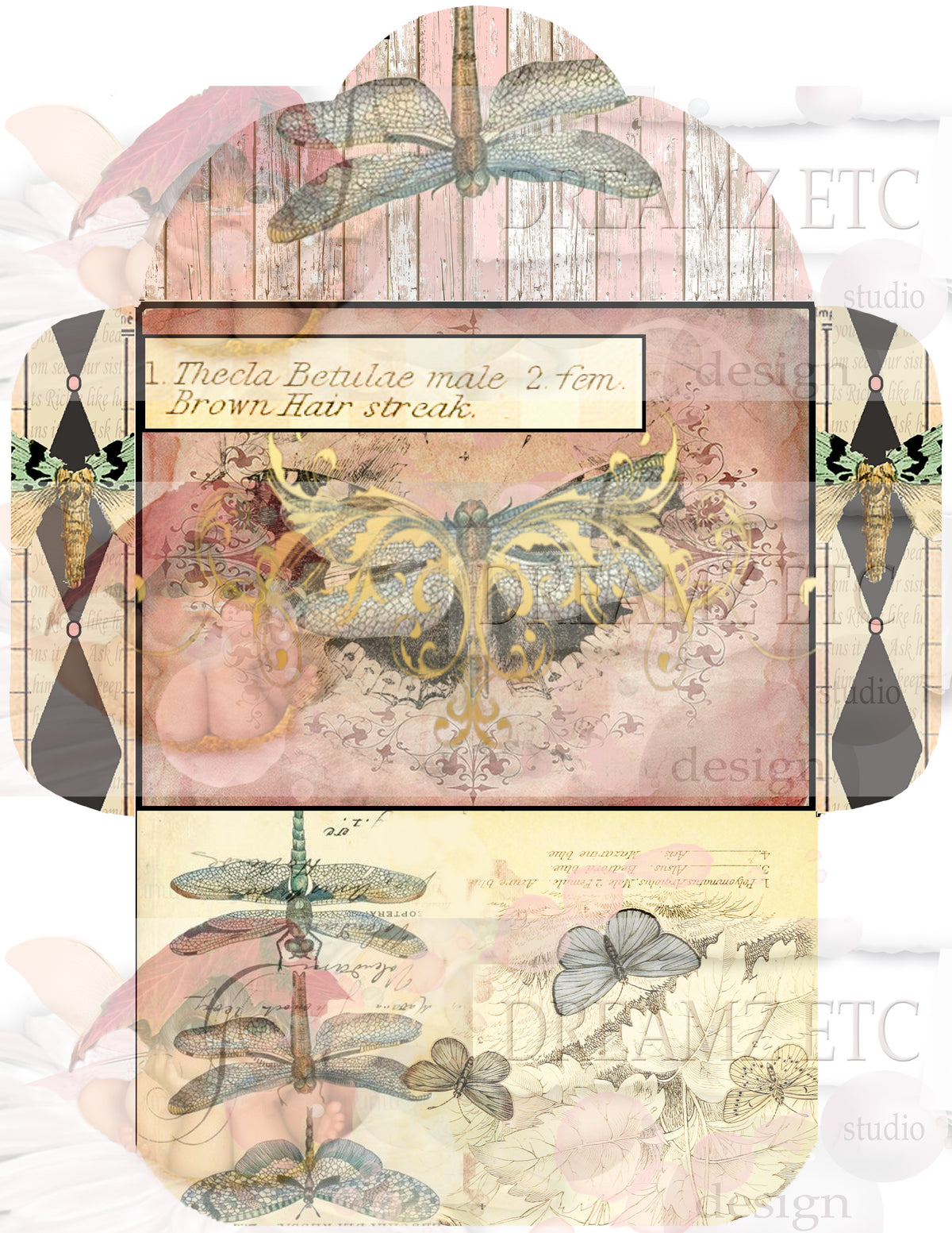 Winged Elements - Digital Journal Kit - Bundle Pack