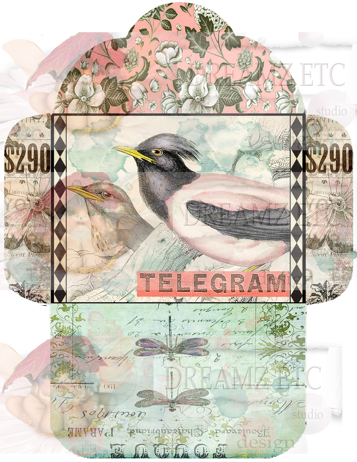 Winged Elements - Digital Journal Kit - Bundle Pack
