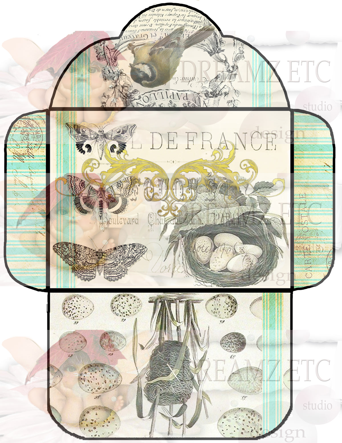 Winged Elements - Digital Journal Kit - Bundle Pack