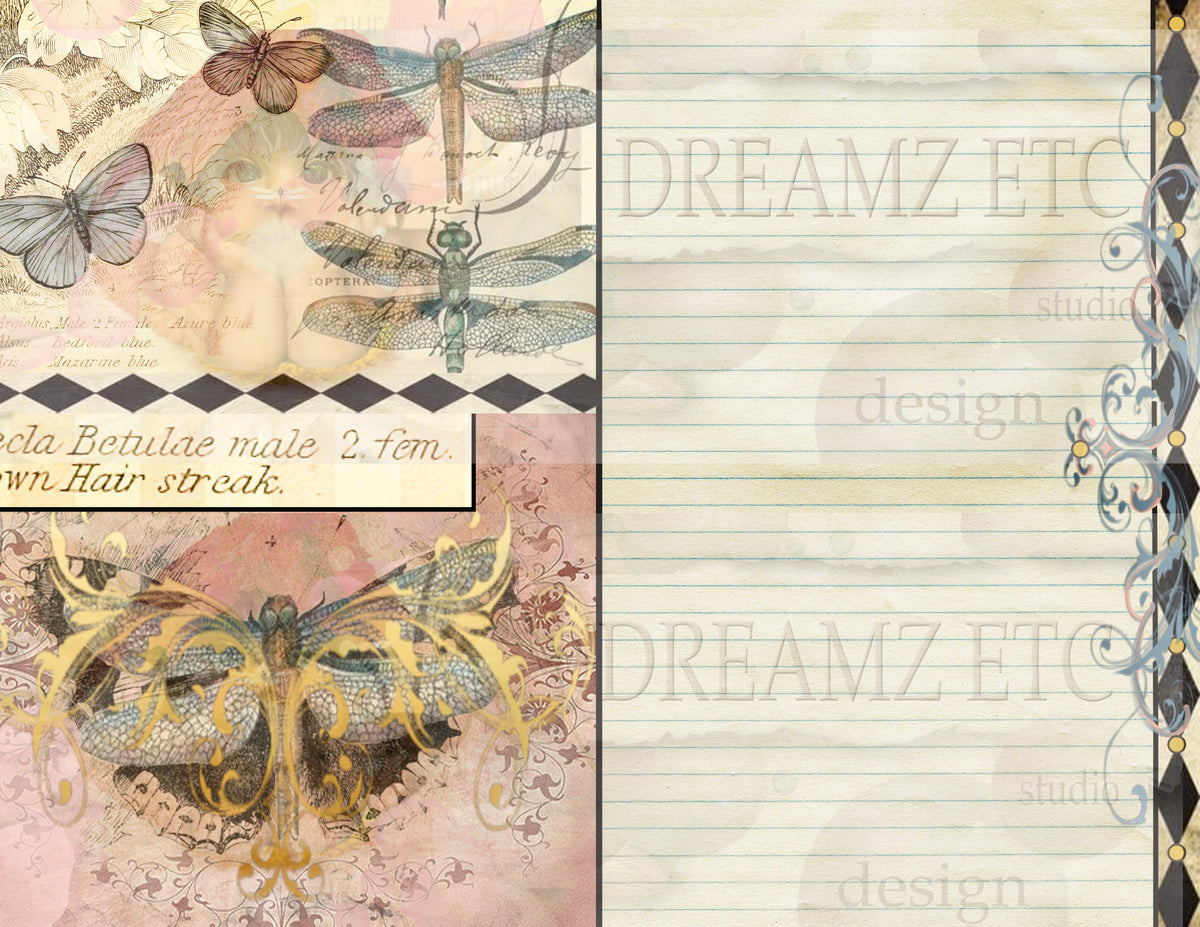 Winged Elements - Digital Journal Kit - Bundle Pack