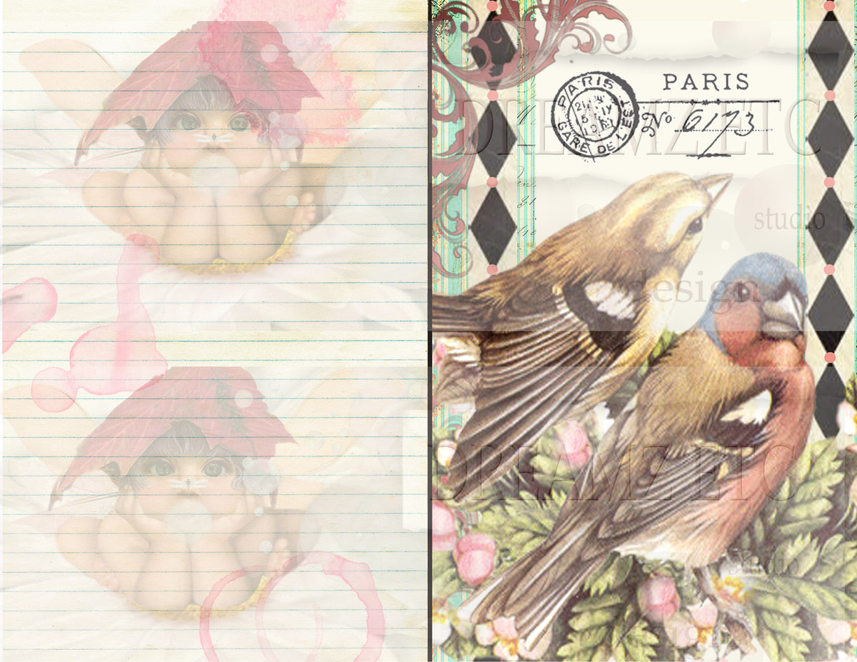 Winged Elements - Digital Journal Kit - Bundle Pack