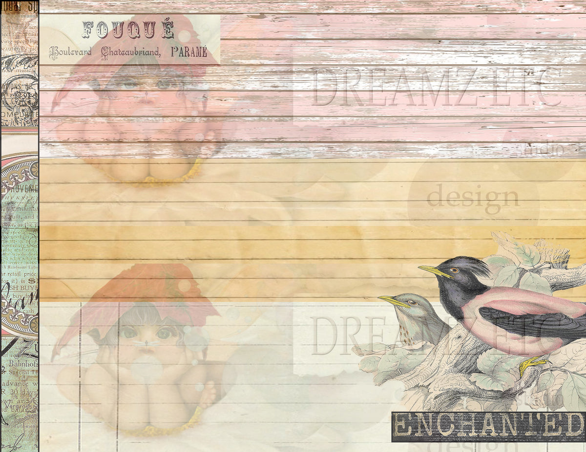 Winged Elements - Digital Journal Kit - Bundle Pack