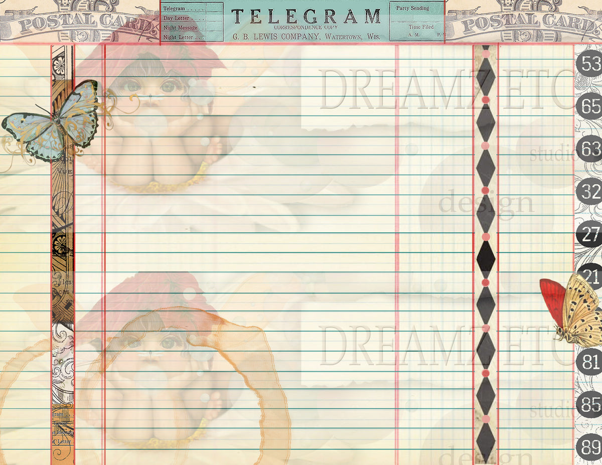 Winged Elements - Digital Journal Kit - Bundle Pack