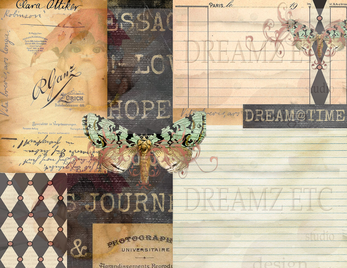 Winged Elements - Digital Journal Kit - Bundle Pack
