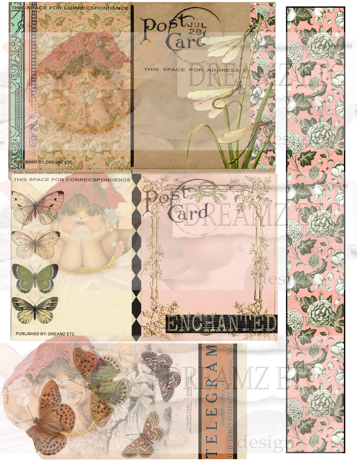 Winged Elements - Digital Journal Kit - Bundle Pack