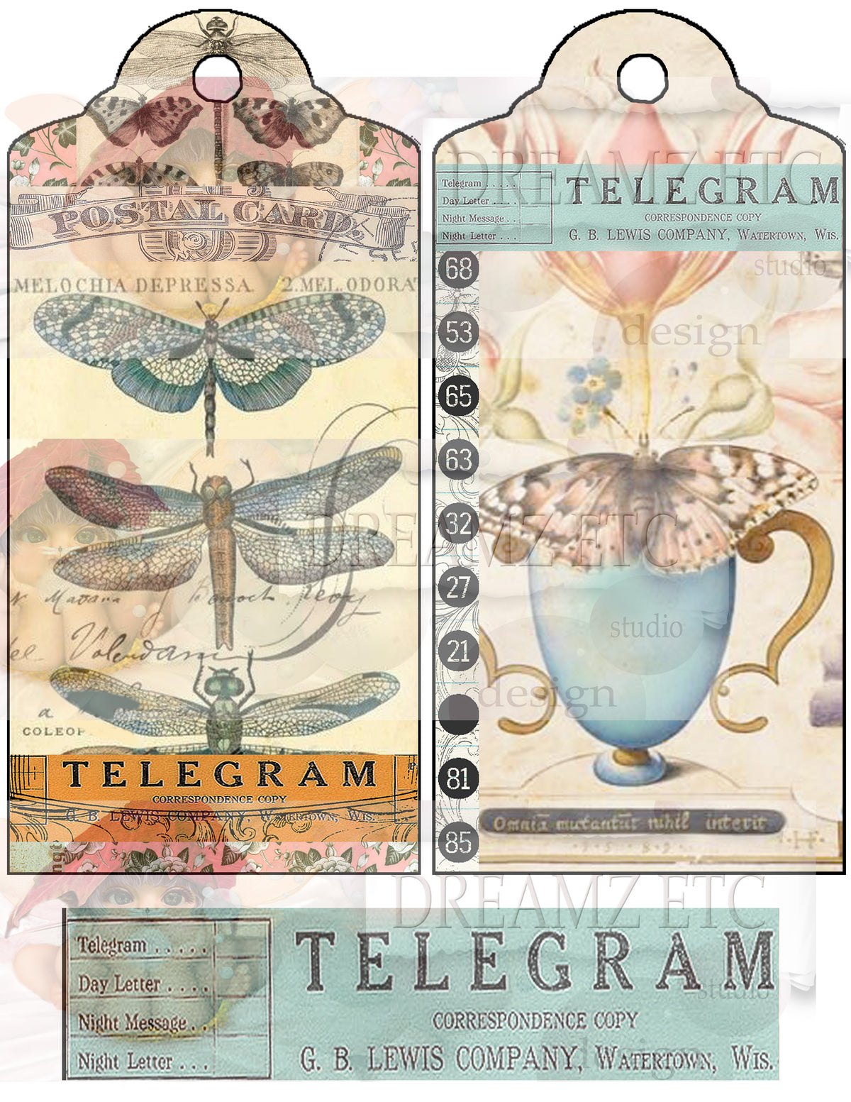 Winged Elements - Digital Journal Kit - Bundle Pack