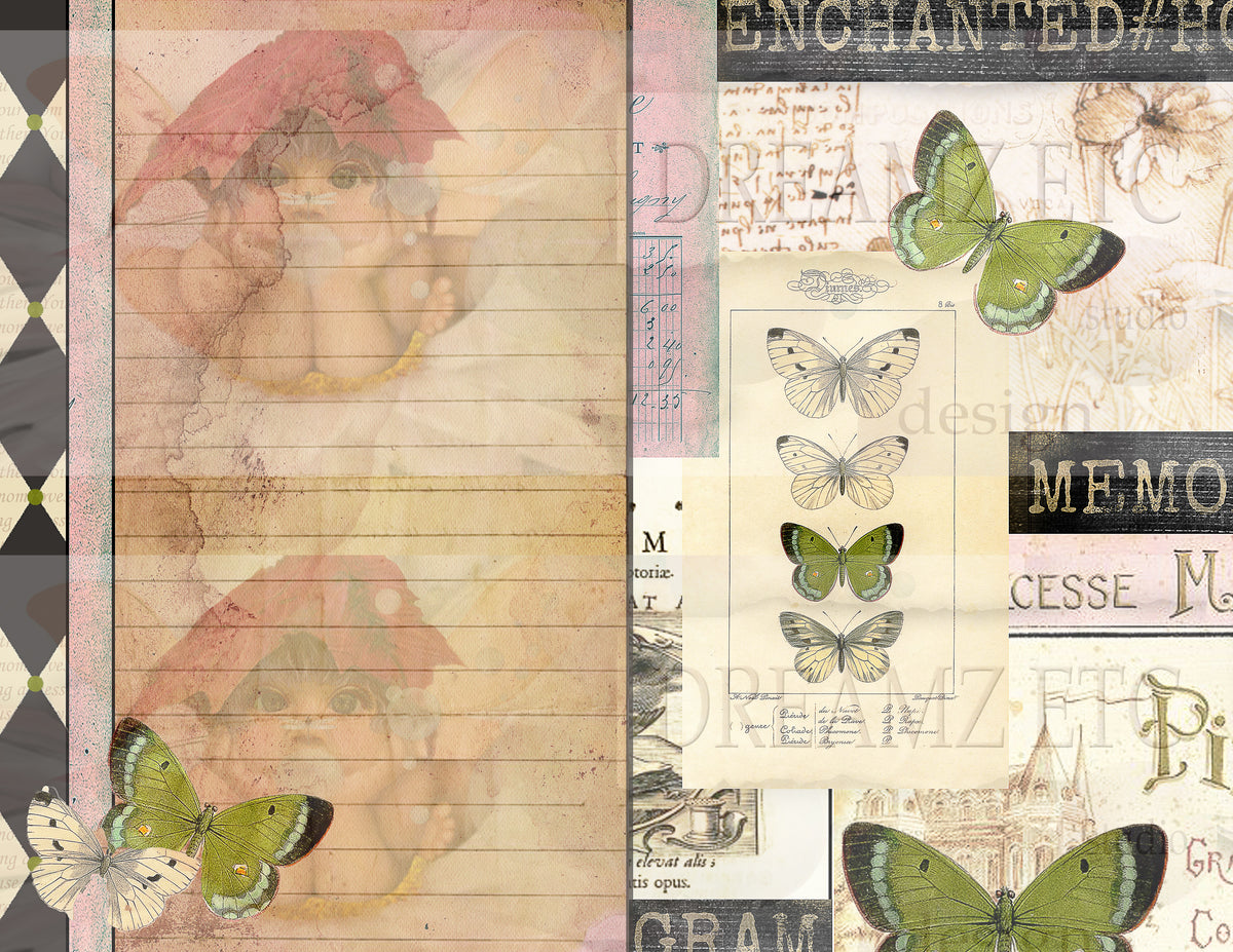 Winged Elements - Digital Journal Kit - Bundle Pack