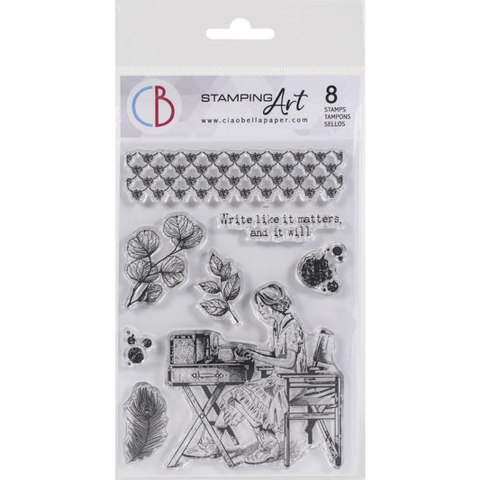 Write Like It Matters Stamp Set - Ciao Bella