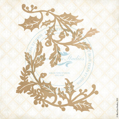 Yuletide - Chipboard - Winterberry - SHIPPING NOW!