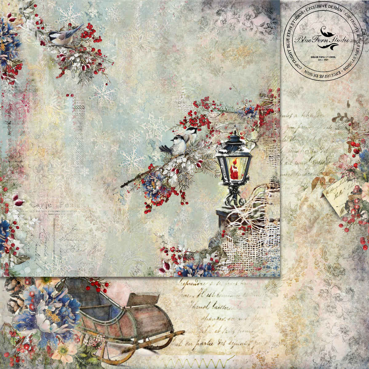 Yuletide 12x12 Paper Pack