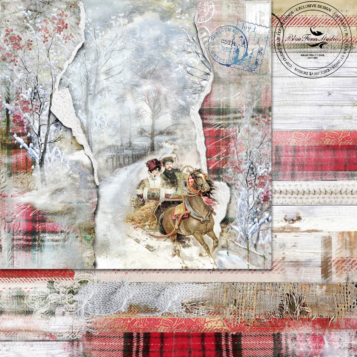 Yuletide 12x12 Paper Pack